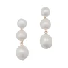 Juliet Earrings in White