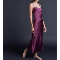 Juno Garnet Silk Slip