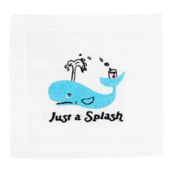 Just A Splash Cocktail Napkins, Set of 4