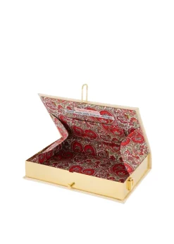 Just Married Book Clutch in Ivory