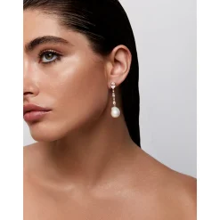 14K Baroque Pearl Dusters