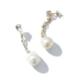 14K Baroque Pearl Dusters