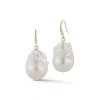 14K Gold Baroque Pearl Drops