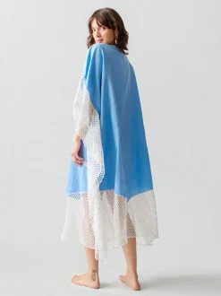 Kampos Caftan in Blue Multi