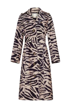 Karlie Trench in Sebra Blush