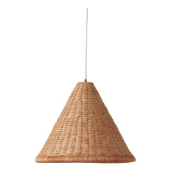 Kasbah Rattan Tall Pendant