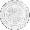 Kastehelmi Large Plate in Clear