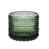 Kastehelmi Tealight Candleholder 2.52" Pine Green
