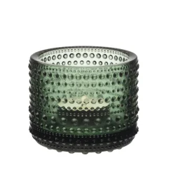 Kastehelmi Tealight Candleholder 2.52" Pine Green