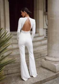 Katie Jumpsuit in Ivory