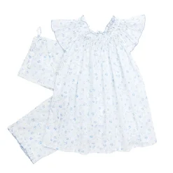 Katy Long Pajama in Bluebell Floral