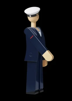 Kay Bojesen Marine in Dark Blue and White