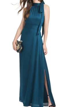 Kayla Gown in Bottle Green