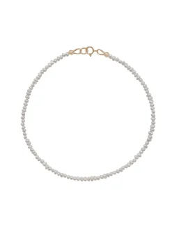 Kelcie Anklet in White