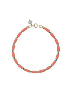 Kenzie Bracelet in Coral-Blue