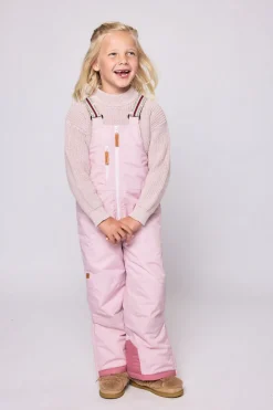 Kids' Ballerina Pink Bib Snow Pant