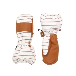 Kids' Breton Stripe Waterproof Ski Mitten