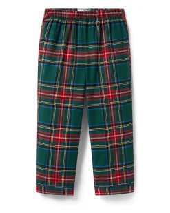 Kid's Brushed Twill Pajama Pants in Kensington Tartan