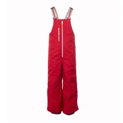 Kids' Heritage Red Bib Snow Pant