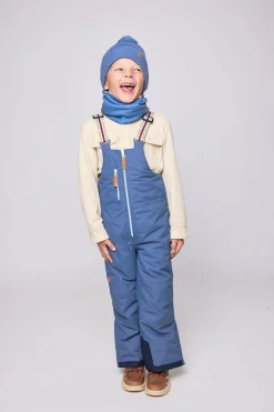 Kids' Mountain Blue Bib Snow Pant