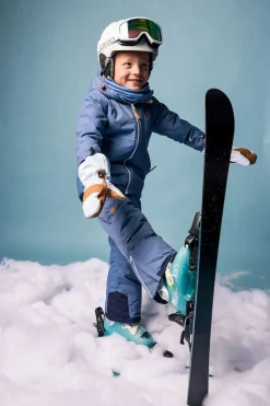 Kids' Mountain Blue Winter Coat