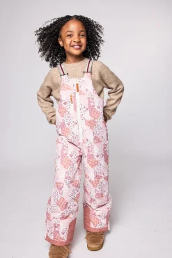 Kids' Patchwork Bib Snow Pant