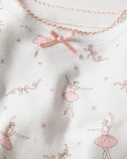 Kid's Pima Snug Fit Pajama Set in Sugar Plum Fairy