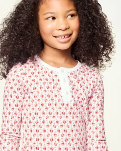 Kid's Pima Snug Fit Pajama Set in Autumn Orchards
