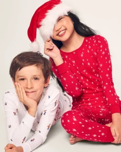 Kid's Pima Snug Fit Pajama Set in Toy Soldier