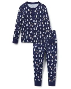 Kid’s Pima Snug Fit Pajama Set in Spooky Slumber