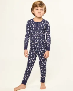 Kid’s Pima Snug Fit Pajama Set in Spooky Slumber