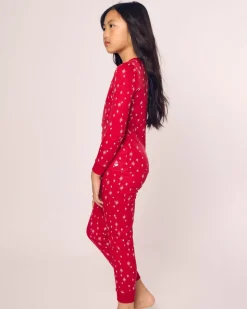 Kid's Pima Snug Fit Pajama Set in Starry Night