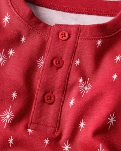 Kid's Pima Snug Fit Pajama Set in Starry Night