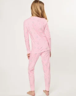 Kid’s Pima Snug Fit Pajama in Winter Skates