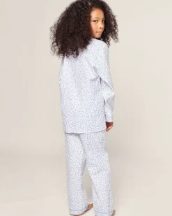Kid’s Twill Pajama in Bluehearts