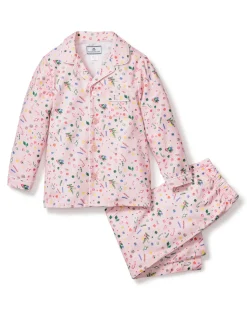 Kid's Twill Pajama Set in Vintage Sweets