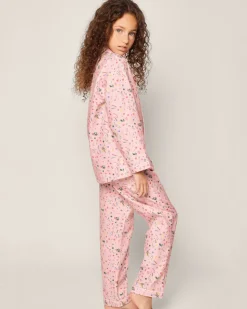 Kid's Twill Pajama Set in Vintage Sweets