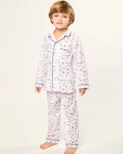 Kid's Twill Pajama Set in Literary Lessons