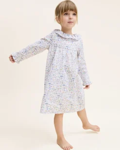 Kid's Twill Scarlett Nightgown in Baking Spirits Bright