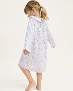 Kid's Twill Scarlett Nightgown in Baking Spirits Bright