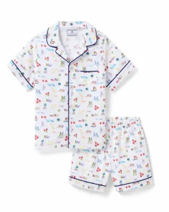 Kid's Twill Short Set in Literary Lessons