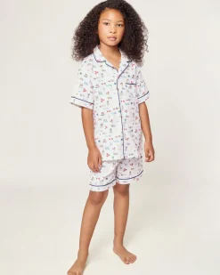 Kid's Twill Short Set in Literary Lessons