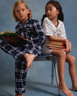 Kid's Twill Short Set in Literary Lessons