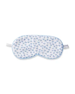 Kid’s Twill Sleep Mask in Bluehearts