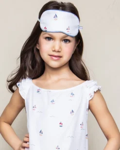 Kid’s Twill Sleep Mask in Bateau
