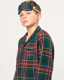 Kid’s Twill Sleep Mask in Kensington Tartan