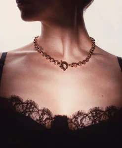 Kiki Collar in Rosegold