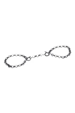 Kiki Handcuff Wristlets in Gunmetal