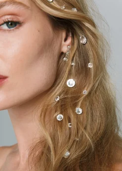 Kira Hair Magnet Set in Crystal