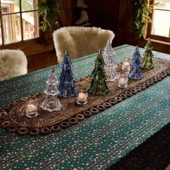 Klara 60" x 120" Tablecloth in Evergreen